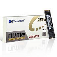 Диск SSD TWINMOS AlphaPRO 256GB 3D NAND M.2 2280 PCIe NVME Gen3x4 Read / Write: 3500/3000MB - T - Интернет-магазин Intermedia.kg