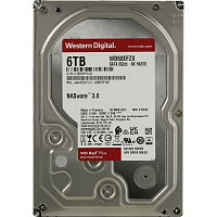 Жесткий Диск HDD 6TB WD Red Plus NAS WD60EFZX, 128MB, 5600RPM, SATA3 6.0Gb/s, 3.5" - Интернет-магазин Intermedia.kg