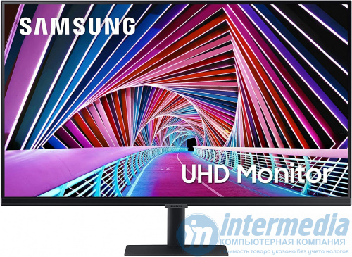 Монитор 27" Samsung LS27A700NWMXUE IPS 5ms,10000000:1,300 кд/м2, 3840x2160 4K UHD,178/178 DP HDMI