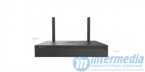 NVR EZVIZ CS-X5S-R100-8W  (50 Mbps/100 Mbps 8IP,8ch/4MP 1 HDDupto8TB,H.265, H.264,2.4GHzWiFi)