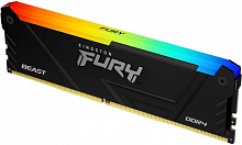 Оперативная память DDR4 16GB PC-25600 (3200MHz) KINGSTON FURY BEAST RGB KF432C16BB12A/16 - Интернет-магазин Intermedia.kg