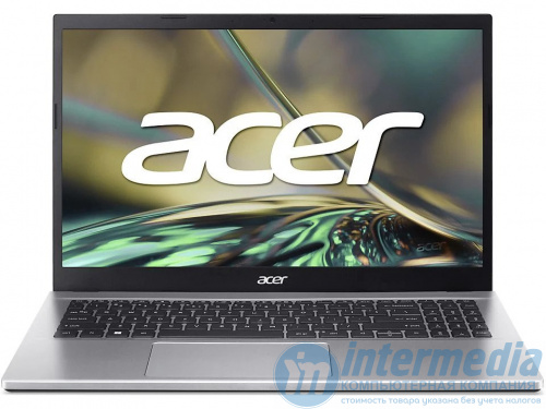 Ноутбук Acer Aspire A315-24P Pure Silver Ryzen 5 7520U (up to 4.3Ghz), 8GB DDR5, 2TB M.2 NVMe PCIe, AMD Radeon 610M, 15.6" IPS FULL HD, WiFi, BT, Cam, LAN RJ45, DOS, Eng-Rus Заводская Клав - Интернет-магазин Intermedia.kg