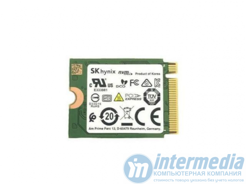 Диск SSD 128GB SK hynix BC501A M.2 2230 NVMe PCIe 3.0 x4 NVMe Read/Write up 1500/395MB/s OEM[HFM128GDGTNG-85A0A]
