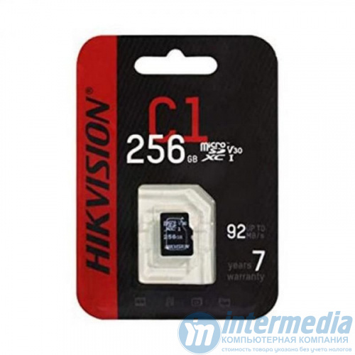 Карта памяти micro Secure Digital Card (Trans Flash) 256GB HC10 HIKVISION HS-TF-C1