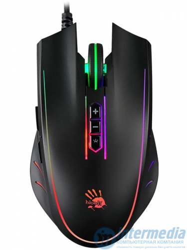 Мышь A4Tech BLOODY Q81 NEON X'GLIDE GAMING MOUSE USB CURVE