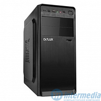Корпус DELUX mATX DLC-J602 BLACK TAC 2.0  W/O PSU - Интернет-магазин Intermedia.kg