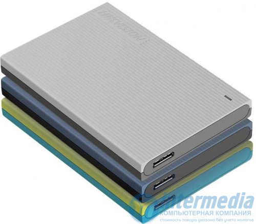 Внешний HDD 1TB HIKVISION HS-EHDD-T30 USB 3.0 Grey/Rubber