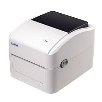 Xprinter XP-420B 4inch direct thermal barcode printer USB+LAN, White, 152mm/s, EU plug - Интернет-магазин Intermedia.kg