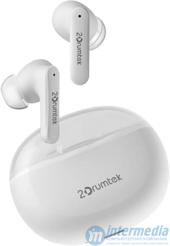 Наушники бeспроводные для смартфона A4Tech B25 2Drumtek Bluetooth v5.2 In-Ear Grey