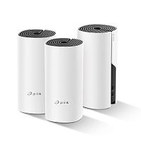 Mesh Wi-Fi система TP-LINK Deco M4(3-PK) AC1200 Dual-Band 867Mb/s 5GHz+300Mb/s 2.4GHz, 2xWAN/LAN 1Gb