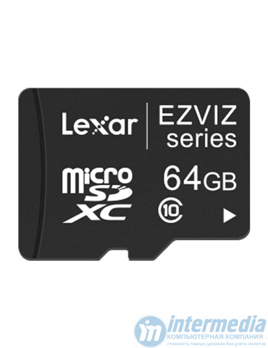 Карта памяти micro Secure Digital Card (Trans Flash) 64GB HC10 EZVIZ CS-CMT-CARDT64G-D