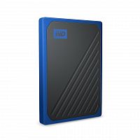 Внешний SSD 500GB WD MY Passport Go WDBMCG5000ABT-WESN, USB 3.0, Blue - Интернет-магазин Intermedia.kg