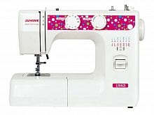 Швейная машина JANOME 1543 (верт. челнок. 17 швейных операций, петля-полуавтомат) - Интернет-магазин Intermedia.kg