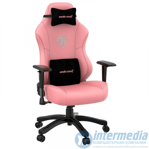 Игровое кресло AD18Y-06-P-PV AndaSeat Phantom 3 PINK 2D Armrest 60mm wheels PVC Leather