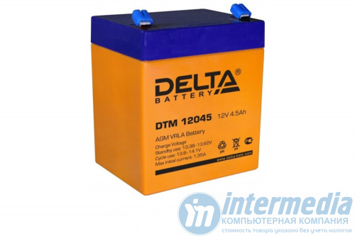 Батарея Delta DTM12045 12V 4.5Ah (90*70*107mm)