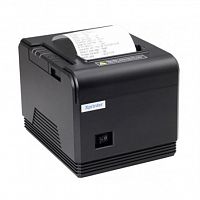 Xprinter XP-Q200 80mm direct thermal Receipt printer USB+LAN, Black, 300mm/s, EU plug - Интернет-магазин Intermedia.kg