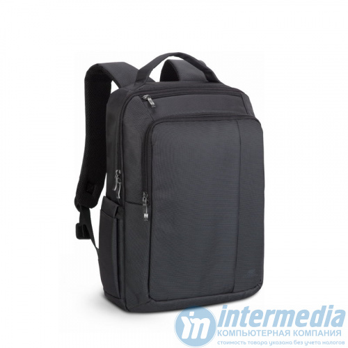 Рюкзак RivaCase 8262 CENTRAL Backpack Black 15.6" - Интернет-магазин Intermedia.kg
