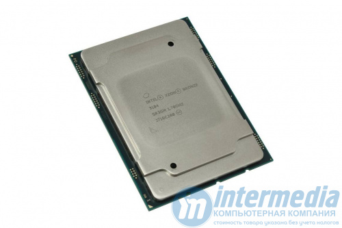 Процессор Intel Xeon Bronze 3104 Box Kit new, 3647 Socket, 1700MGhz, 6xCores, 8.25MB (L3 cache)