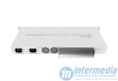 Коммутатор CRS317-1G-16S+RM Cloud Router Switch MikroTik 17-ти портовый оптический коммутатор 3-го уровня (Layer 3). 16xSFP+ ports, 1xRJ45 1GB (SwitchOS и R OS L6). шт
