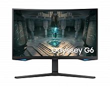 Монитор 27" Samsung LS27BG650EMXUE, Curved, Smart, VA,2560x1440 (QD-LED, QLED), 2500:1,350cd/m2,240Hz, 178/178,1ms, 2xHDMI,DP,выход на наушн.,2xUSB3.0, LAN, WiFi, BT, колонки - Интернет-магазин Intermedia.kg