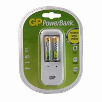 Зарядное устройство GP PowerBank GPPB360GS80-2UE2 + 2x acc 800mAh - Интернет-магазин Intermedia.kg