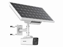 IP camera+solar panel HIKVISION DS-2XS2T47G1-LDH/4G/C18S40(4mm) цилиндр,ул 4MP,LED 30M,MIC/SP,4G - Интернет-магазин Intermedia.kg