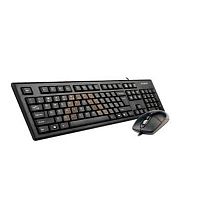 Клавиатура A4Tech  KR-8572 (KR-85+OP-720) Клавиатура+мышь SET USB BLACK US+RUSSIAN - Интернет-магазин Intermedia.kg