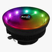 Кулер для процессора Aerocool Core Plus ARGB PWM 4P Intel 1700/1200/115X/775/AM5/AM4/AM3+/AM3/AM2+/AM2/FM2/FM1, 110W, 120мм, 600-1800 об/мин, 14.5-25.4дБA, 4pin, Габариты 120 x 120 x 25мм, Чёрный - Интернет-магазин Intermedia.kg