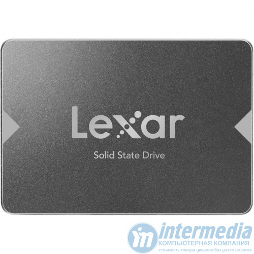 Диск SSD LEXAR 256Gb LNS100-256RB NS100 3D NAND SATA-3 2.5"