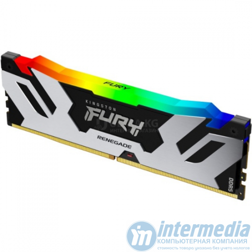 Оперативная память DDR5 16GB 6000MT/s DDR5 CL32 DIMM FURY Renegade RGB XMP KF560C32RSA-16