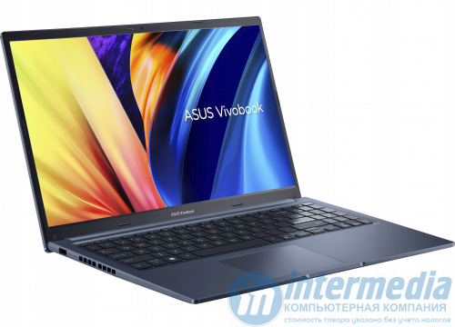 Asus VivoBook X1504ZA-BQ362 Intel Core i7-1255U  15.6" LED FULL HD IPS, 12GB, 2TB SSD PCIe? NVMe M.2, Intel Iris Xe Graphics, WiFi 6, BT 5.3, 720p HD C - Интернет-магазин Intermedia.kg