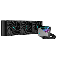 Система водяного охлаждения процессора DeepCool LT720 Black 3x120mm Fan A-RGB LED LGA1700/1200/115X AMD AM4/AM5 - Интернет-магазин Intermedia.kg