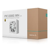 Блок питания Power Unit DEEPCOOL PX1200G WH WHITE 1200W 80 PLUS GOLD certified 100-240V/ATX12V 2.3 & SSI EPS 12V - Интернет-магазин Intermedia.kg