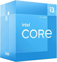 Процессор Intel Core i3-12100, LGA1700, 3.3-4.3GHz, 12MB Cache, 4 Cores + 8 Threads, Intel  HD Graph - Интернет-магазин Intermedia.kg