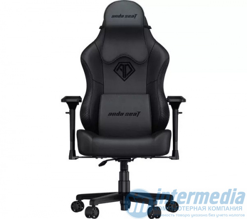 Игровое кресло AD18Y-06-GV-B-PVC AndaSeat Gravity BLACK 4D Armrest 60mm wheels PVC Leather
