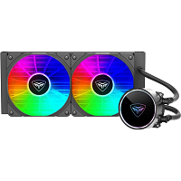 Система водяного охлаждения процессора Cooler PC Cooler PD240S ARGB BK (LGA 1700/1500/115X, AM4/5, Pump 2600RPM, 2*120mm ARGB FAN, Radiator 276x120x27mm, TDP 250W, 4Pin PWM) - Интернет-магазин Intermedia.kg