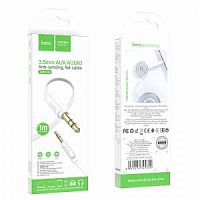 HOCO AUX Audio Cable UPA16 (3.5мм - 3.5мм, 2m) white - Интернет-магазин Intermedia.kg