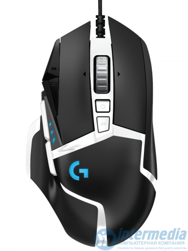 Мышь Logitech G502 SE Hero Gaming Mouse, Black/White, USB (910-005730)