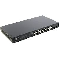 Коммутатор TP-LINK T1600G-28PS(UN), 24-Port 10/100/1000Mbps, 4SFP, rack mount - Интернет-магазин Intermedia.kg