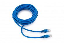 Патч-корд медный UTP Cablexpert PP10-5M/B кат.5e, 5м, литой, многожильный (синий) - Интернет-магазин Intermedia.kg