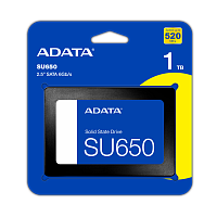 Диск SSD ADATA SU650 1TB 2.5" SATA III Read up:520Mb/s/Write up:450Mb/s - Интернет-магазин Intermedia.kg