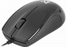 Проводная мышь Defender Optimum MB-160 черный,3 кнопки,1000 dpi, USB 1,5м - Интернет-магазин Intermedia.kg