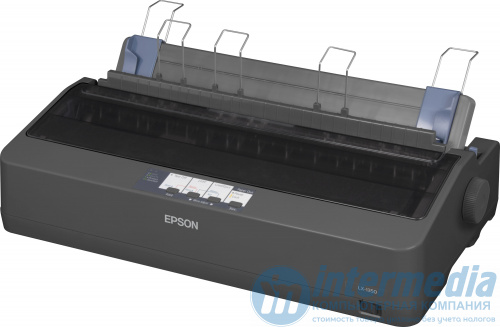 Epson LX-1350 (A3, ударный 9-игольчатый принтер, 357 знаков в секунду, возможность вывода до 5-ти экземпляров, LPT, USB)
