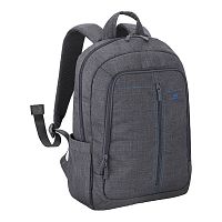 Рюкзак RivaCase 7560 Canvas Grey 15.6" Backpack - Интернет-магазин Intermedia.kg