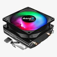 Кулер для процессора Aerocool Air Frost 2 FRGB 3P Intel 115X/775/1200/AM4/AM3+/AM3/AM2+/AM2/FM2/FM1, 110W, 90мм, 1800 об/мин, 25.7дБA, 3pin, Габариты  90 x 90 x 25 мм, Чёрный - Интернет-магазин Intermedia.kg