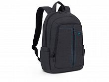 Рюкзак RivaCase 7560 Canvas Black 15.6" Backpack - Интернет-магазин Intermedia.kg