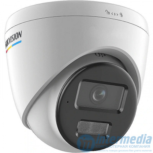 IP camera HIKVISION DS-2CD1347G2H-LIU(2.8mm) (O-STD)купольн,улич 4MP,IR/LED 30M ColorVu,MIC