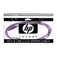 Интерфейсный Кабель HP Original A-B 5м., Hi-Speed USB 2.0, Ферритовые кольца защиты, Работают со всеми принтерами и устройствами, всех производителей, Пол. Пакет, Фиолетовый - Интернет-магазин Intermedia.kg