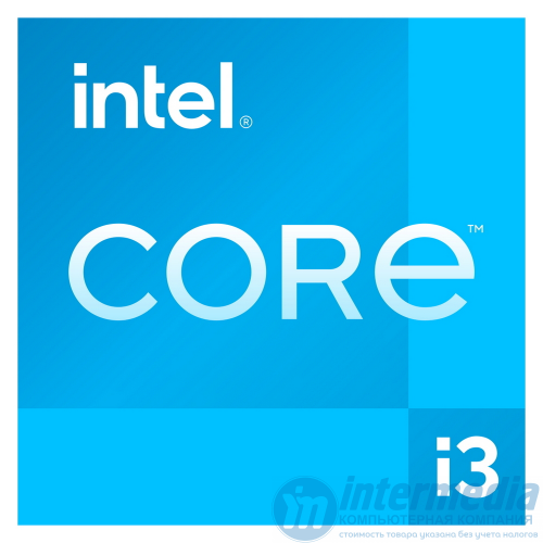 Процессор Intel Core i3-13100F 3.4-4.5GHz,12MB Cache L3,EMT64,4 Cores+8 Threads,Tray,Raptor Lake
