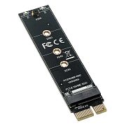 Переходник для райзера M.2 to PCIe 1x с кабелем Floppy 4Pin - Интернет-магазин Intermedia.kg